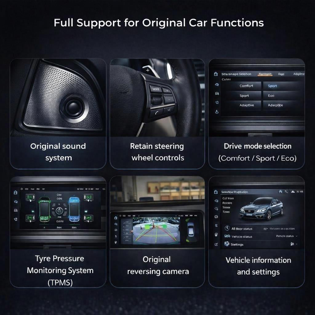 Mercedes Sprinter Vito Viano & VW Crafter Android 14 Car Stereo Head Unit with Wireless CarPlay Android Auto - WeFitAnyCar