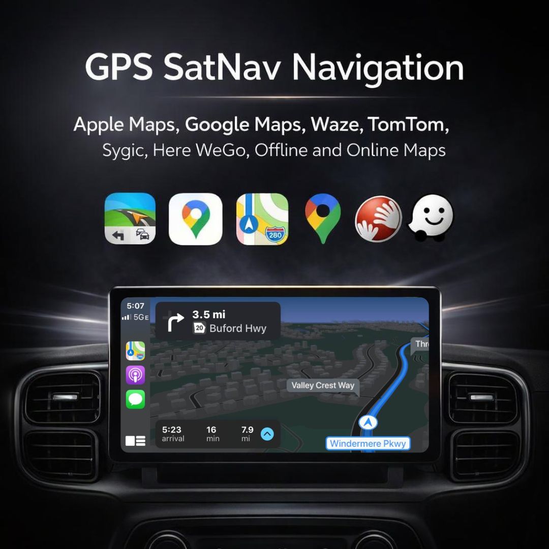 BMW X1 2009-2015 Android 14 Car Stereo Head Unit with Wireless CarPlay Android Auto - WeFitAnyCar