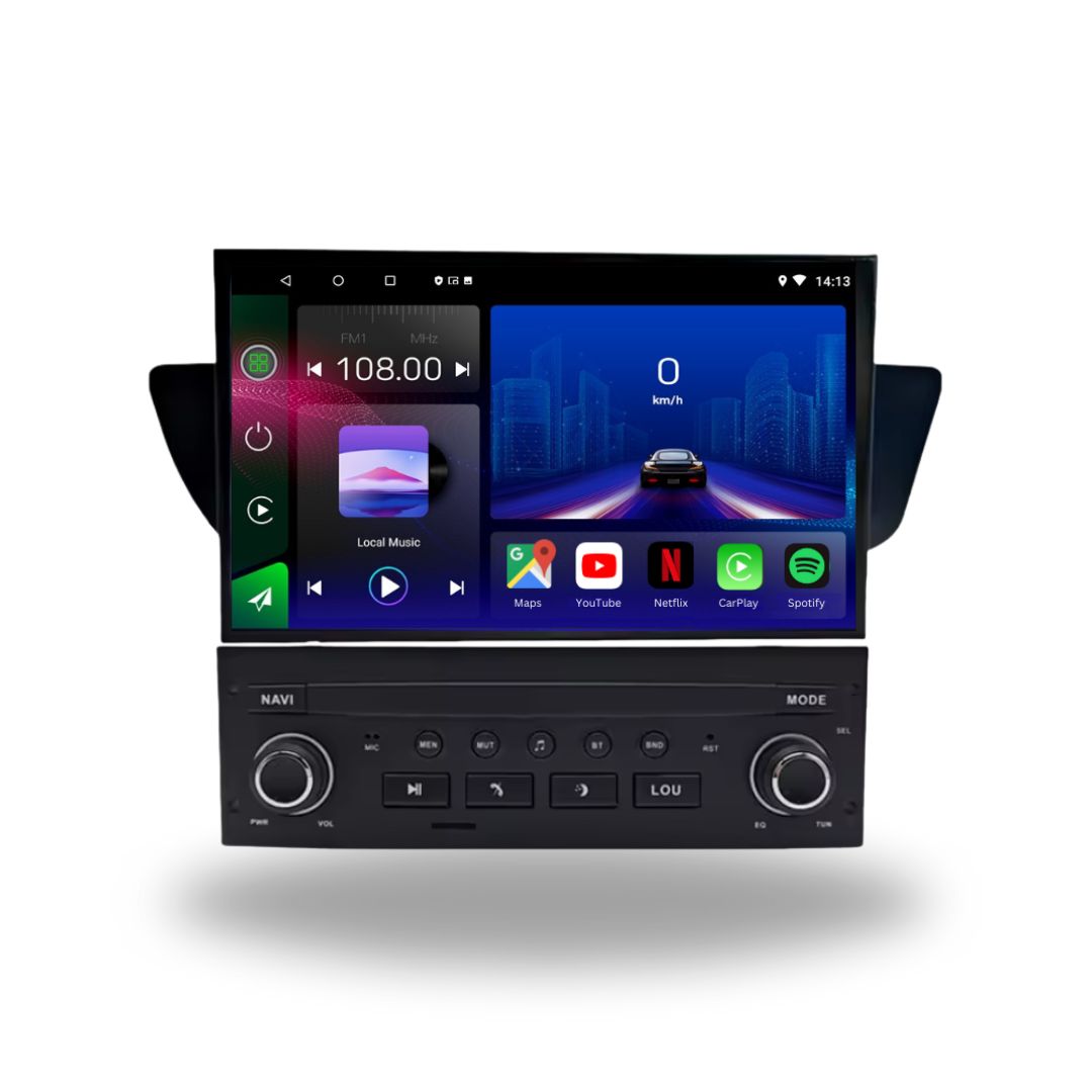 Citroen C3 DS3 C5 2009-2017 Android 14 Car Stereo Head Unit with Wireless CarPlay Android Auto - WeFitAnyCar