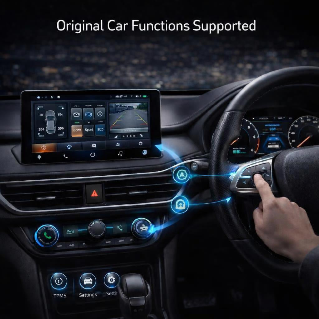 BMW 1 Series E81 E82 E87 E88 2004-2012 Android 14 Car Stereo Head Unit with Wireless CarPlay Android Auto - WeFitAnyCar