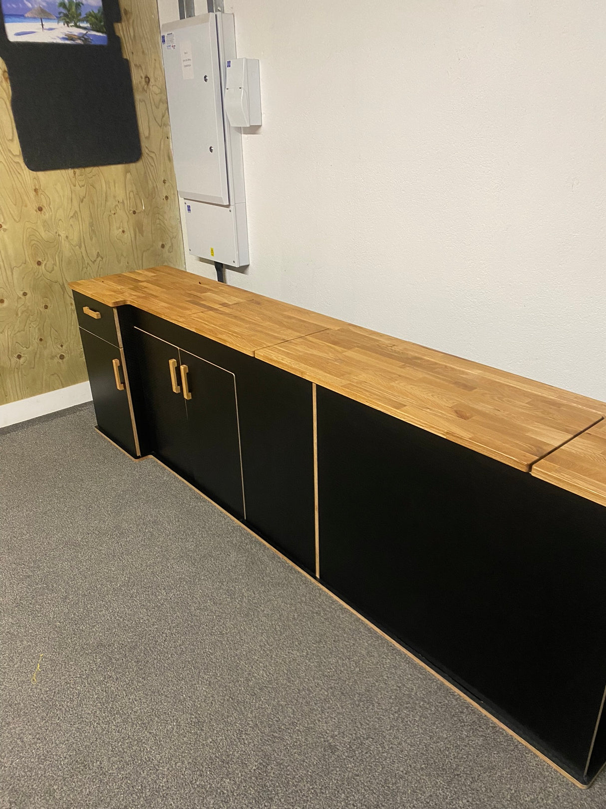 Campervan Kitchen Furniture Unit Low Level VW T5 T5.1 T6 Volkswagen