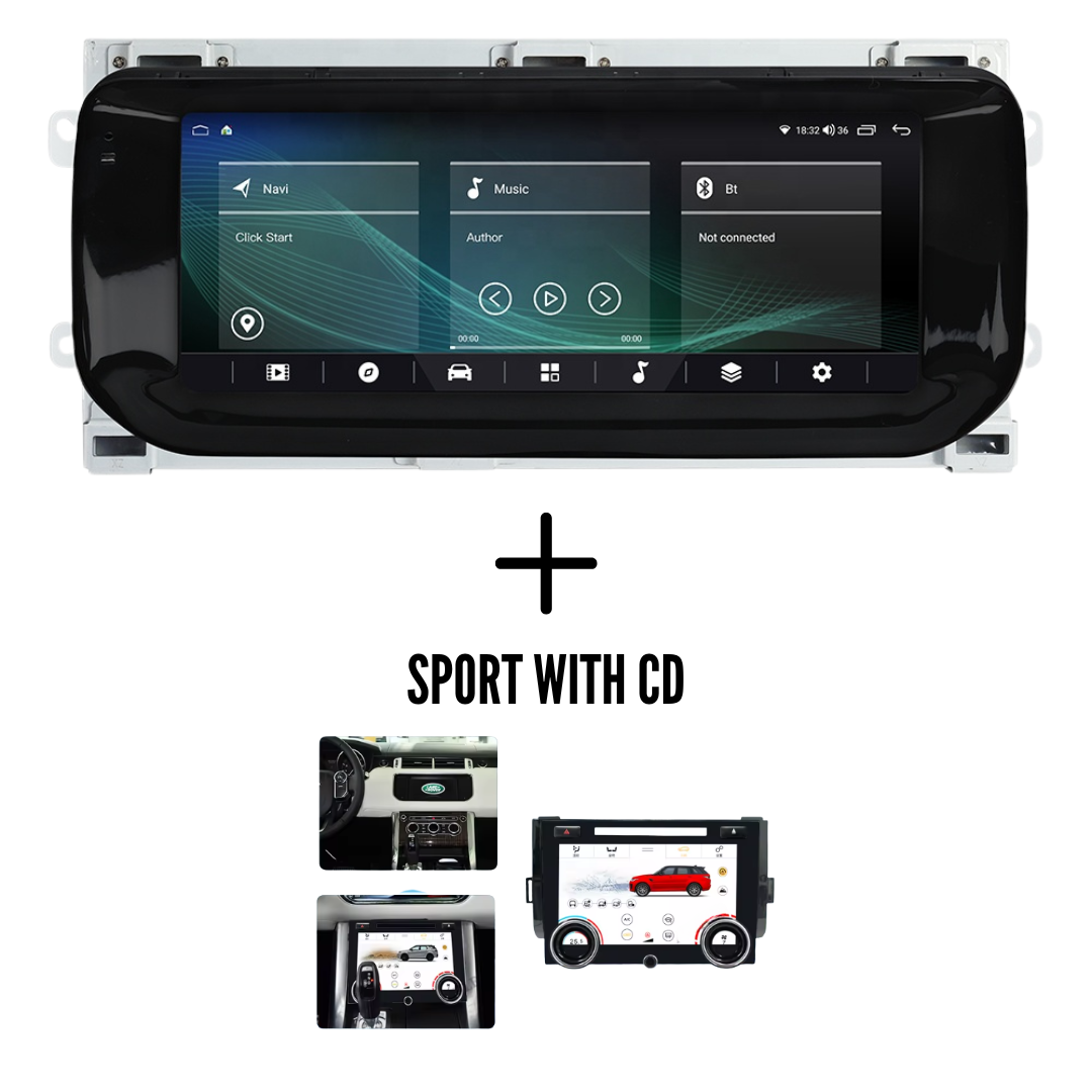Range Rover | Sport Vogue | 2013-2017 | Android 14 Wireless CarPlay & Android Auto | Car Stereo Head Unit - Pluscenter