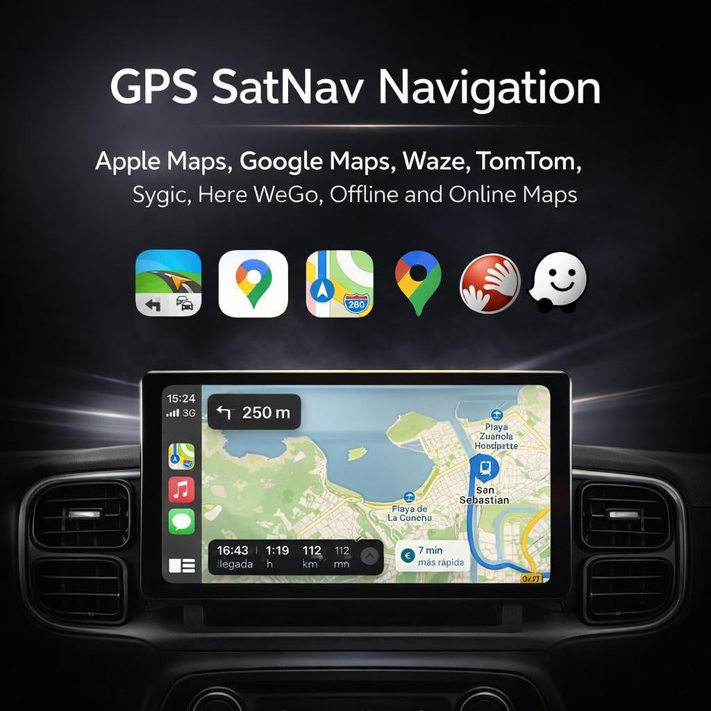 BMW 3 Series E46 1997-2006 Android 14 Car Stereo Head Unit with Wireless CarPlay Android Auto - WeFitAnyCar