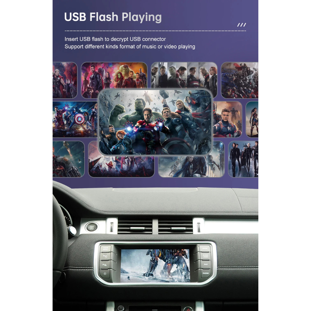 For Land Rover Range Rover & Jaguar Wireless Apple CarPlay & Android Auto Retrofit 2012–2018 - WeFitAnyCar
