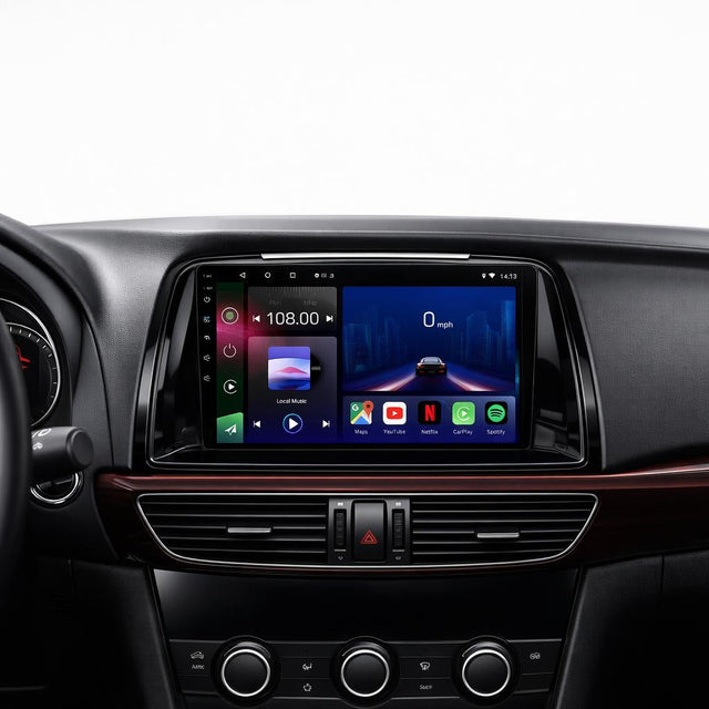 Mazda 6 2012-2015 Android 14 Car Stereo Head Unit with Wireless CarPlay Android Auto - WeFitAnyCar