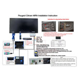 For DS Citroen Peugeot Wireless Apple CarPlay Retrofit Android Auto SMEG&MRN