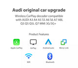 Wireless Apple CarPlay for Audi Android Auto Decoder Box 3G MMI 2G MMI MIB MIB2 - Pluscenter