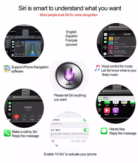 Wireless Apple CarPlay for BMW Android Auto Decoder Box NBT CIC EVO - Pluscenter