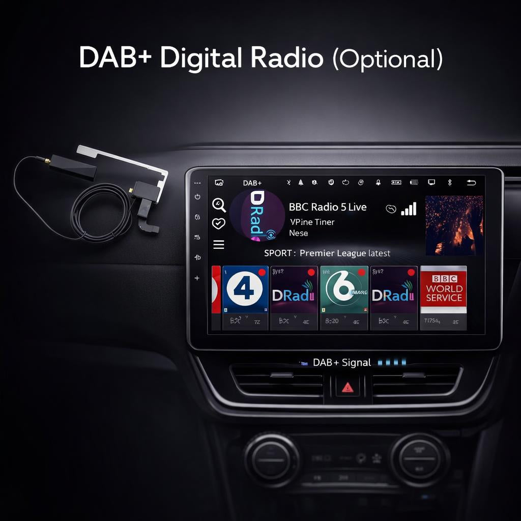 Volkswagen Seat Skoda 8inch Display Android 14 Car Stereo Head Unit with Wireless CarPlay Android Auto - WeFitAnyCar