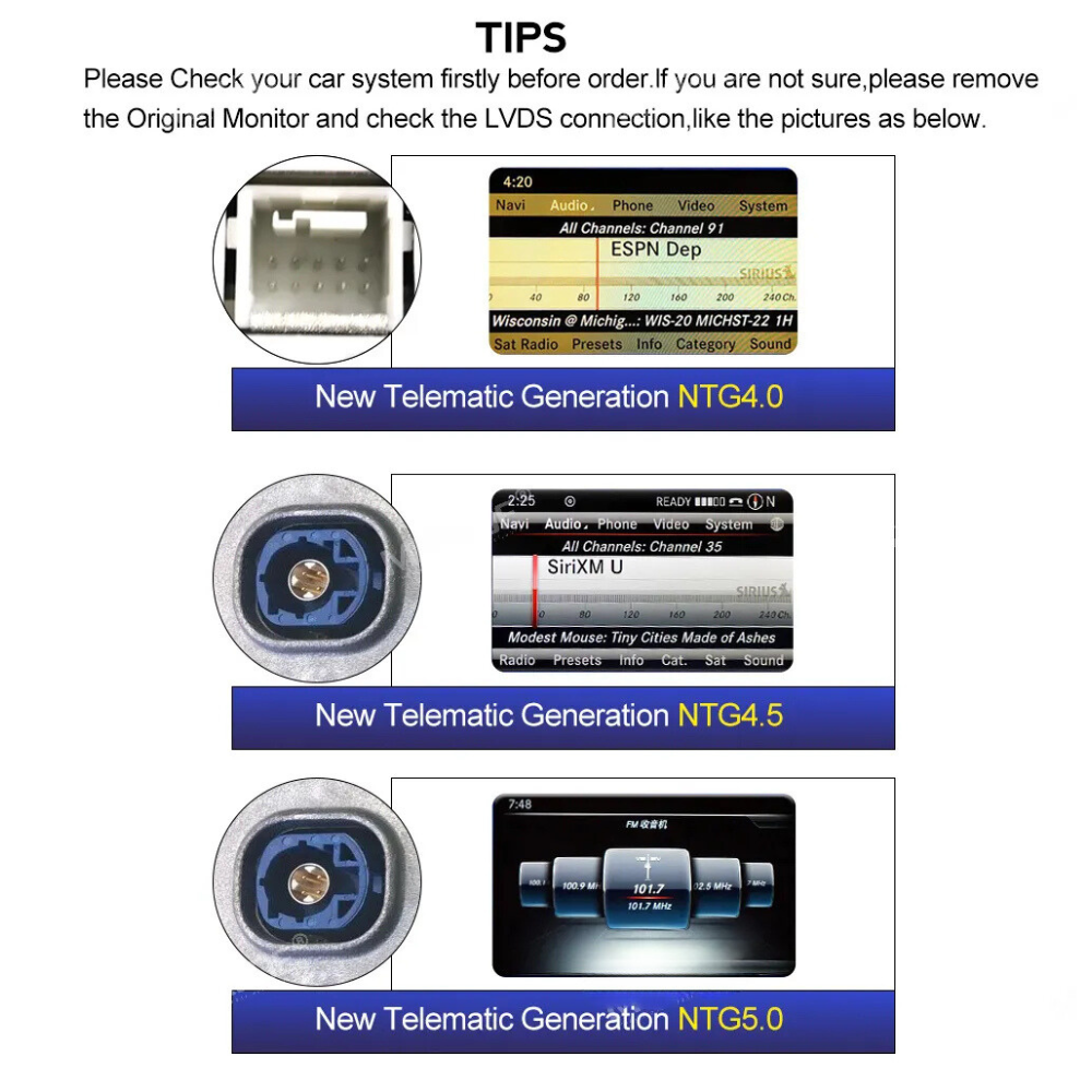 Mercedes G Class 2008-2019 W461 W463 G500 Android 13 Car Stereo Wireless CarPlay & Android Auto Head Unit - DriveCast