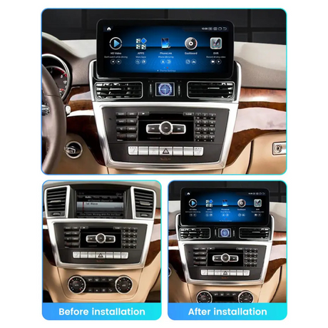 Mercedes ML GL GLE GLS 2011-2019 W166 X166 Android 13 Car Stereo Wireless CarPlay & Android Auto Head Unit NTG 4.0 4.5 5.0 - DriveCast