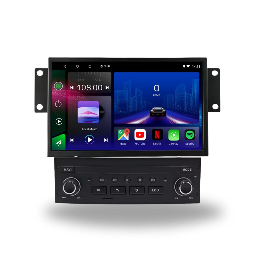 Citroen C3 DS3 C5 2009-2017 Android 14 Car Stereo Head Unit with Wireless CarPlay Android Auto - WeFitAnyCar