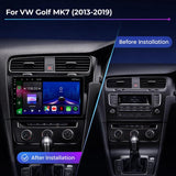 Volkswagen Golf MK7 2013-2019 Android 14 Car Stereo Head Unit with Wireless CarPlay Android Auto RHD - WeFitAnyCar