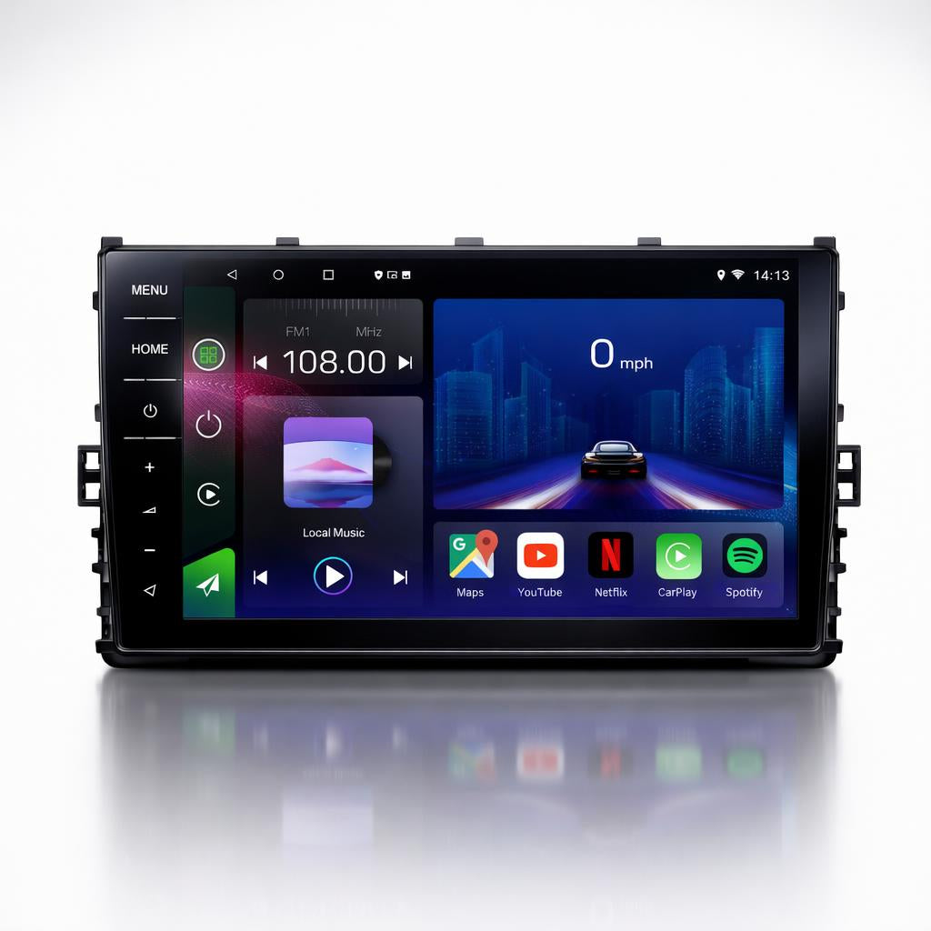 Volkswagen 2012-2025 T6.1 Transporter Polo MK6 Arteon Golf MK7 Polo MK6/7 T-Cross T-Roc Taigo Android 14 Car Stereo Head Unit with Wireless CarPlay Android Auto - WeFitAnyCar