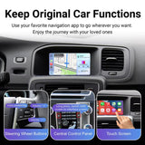 For Volvo Wireless Apple CarPlay Retrofit 2015-2020 Android Auto 7inch Original Screen