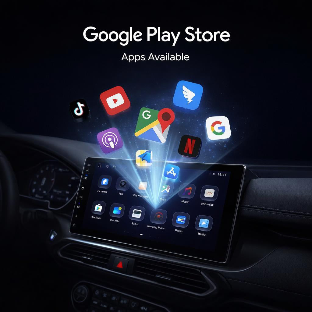 BMW X1 2009-2015 Android 14 Car Stereo Head Unit with Wireless CarPlay Android Auto - WeFitAnyCar