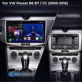 Volkswagen Passat B6 B7 CC Android 14 Car Stereo Head Unit with Wireless CarPlay Android Auto - WeFitAnyCar