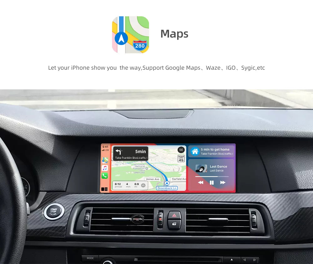 Wireless Apple CarPlay for BMW Android Auto Decoder Box NBT CIC EVO - Pluscenter