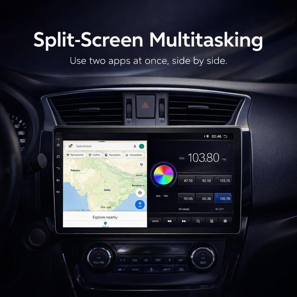 BMW X1 2009-2015 Android 14 Car Stereo Head Unit with Wireless CarPlay Android Auto - WeFitAnyCar