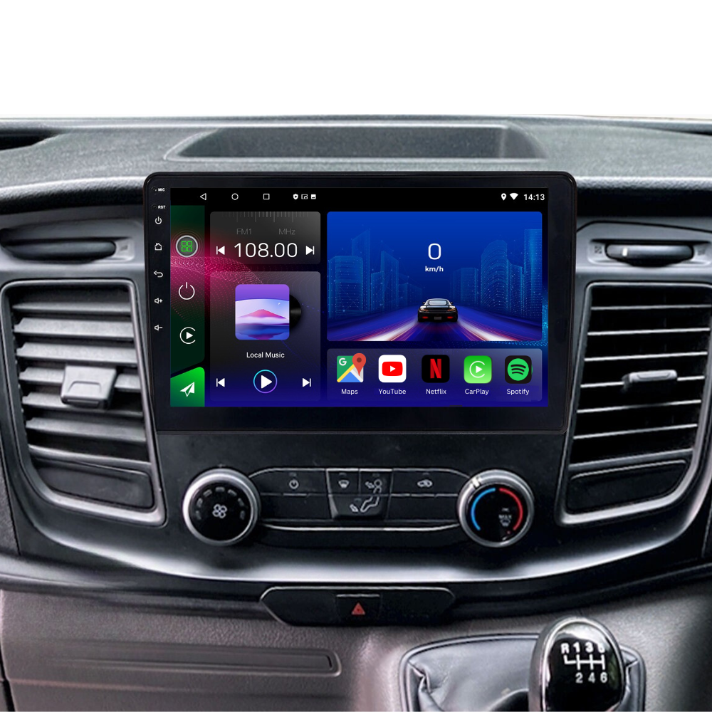 Ford Transit Custom Tourneo Android 14 Car Stereo Head Unit with Wirel