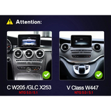 Mercedes C Class GLC V-Class Vito 2014-2019 W205 X253 W446 Android 13 Car Stereo Wireless CarPlay & Android Auto Head Unit - DriveCast
