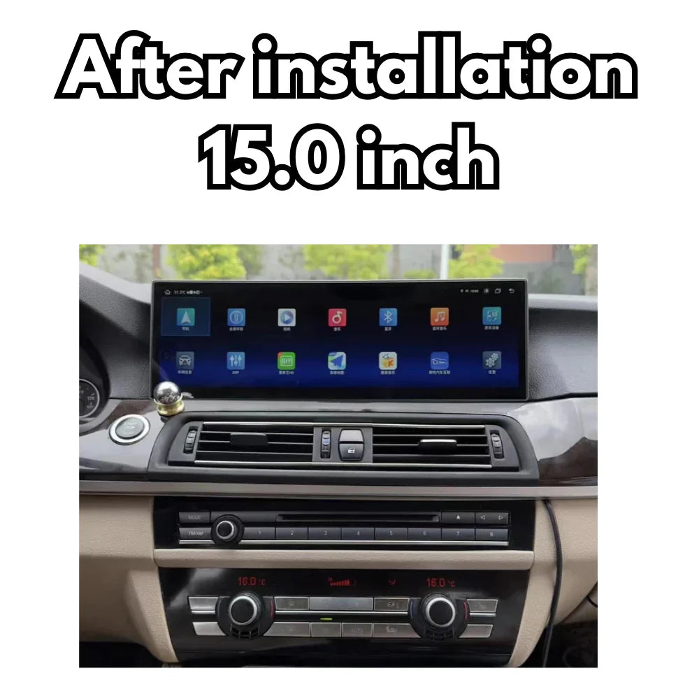 BMW 5 Series | 2010-2017 | F10 F11 F18 | Android 13 | Car Stereo Wireless CarPlay & Android Auto Head Unit CIC NBT - Pluscenter