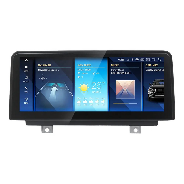 BMW 2 Series Active Tourer | 2014-2019 | F45 F46 F87 | Android 13 Wireless CarPlay & Android Auto | Car Stereo Head Unit | NBT EVO - Pluscenter