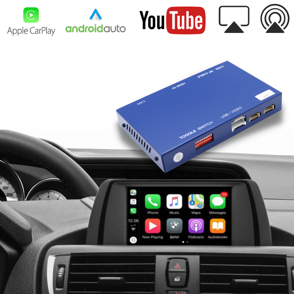 For BMW Wireless Apple CarPlay Retrofit Android Auto Decoder Box NBT C