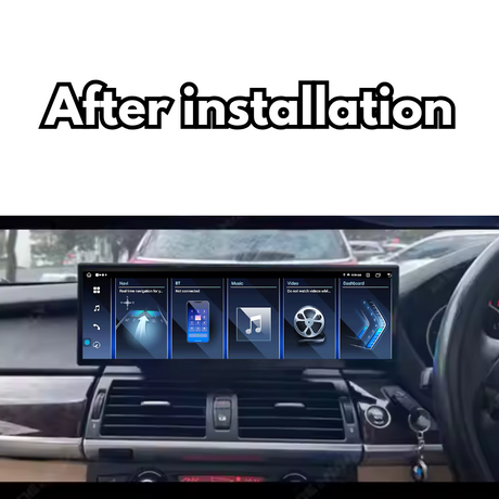 BMW X5 X6 | 2006-2014 | E70 E71 | Android 13 Car Stereo Wireless CarPlay & Android Auto | Head Unit CCC CIC - Pluscenter