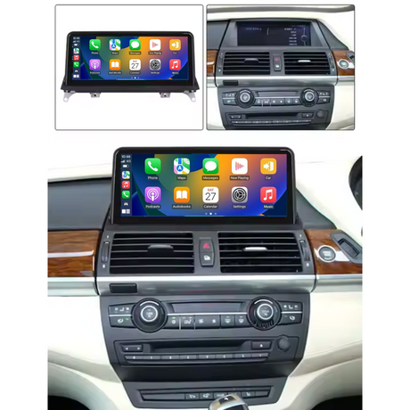 BMW X5 X6 | 2006-2014 | E70 E71 | Android 13 Car Stereo Wireless CarPlay & Android Auto | Head Unit CCC CIC - Pluscenter