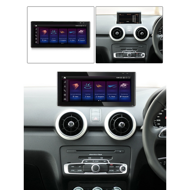 Audi A1 S1 | 2010-2018 | Android 13 Wireless CarPlay & Android Auto | Car Stereo Head Unit - Pluscenter