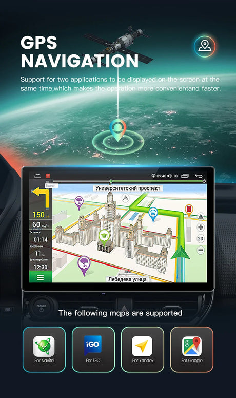 Tesla Model | 13.3inch | For Any Cars | Android 13 | Car Stereo | Head Unit - Pluscenter