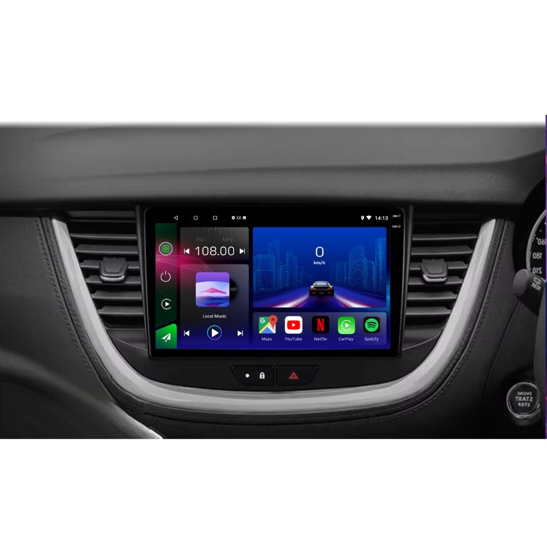 Vauxhall Grandland X Crossland X Crossland Android 14 Car Stereo Head Unit with Wireless CarPlay Android Auto - WeFitAnyCar