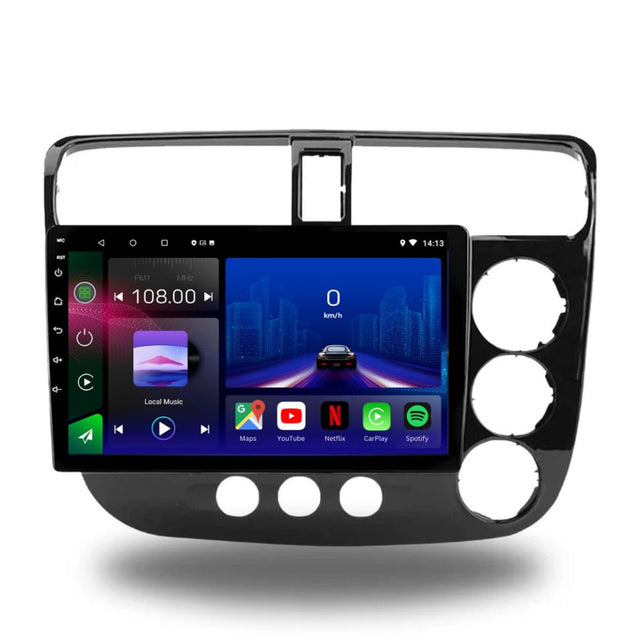 Honda Civic 2000-2005 Android 14 Car Stereo Head Unit with Wireless CarPlay Android Auto - WeFitAnyCar