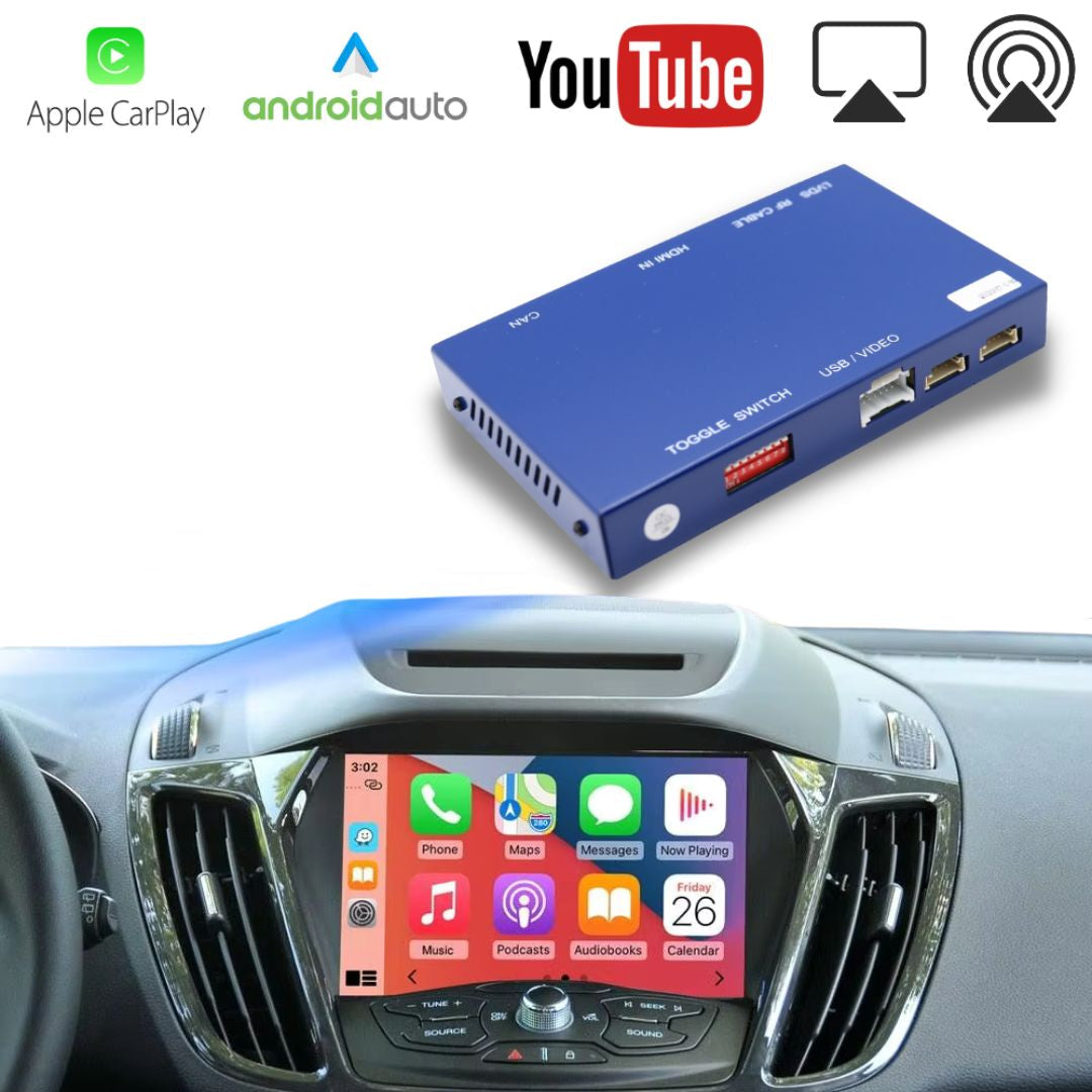 For Ford Wireless Apple CarPlay Retrofit Android Auto 2011-2016 SYNC 2