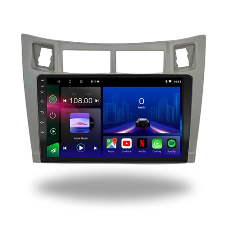 Toyota Yaris 2005–2012 Android 14 Car Stereo Head Unit with Wireless CarPlay Android Auto - WeFitAnyCar