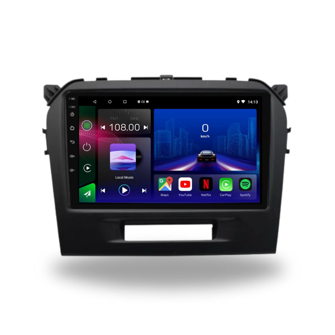 Suzuki Vitara 2014-2020 Android 14 Car Stereo Head Unit with Wireless CarPlay Android Auto - WeFitAnyCar