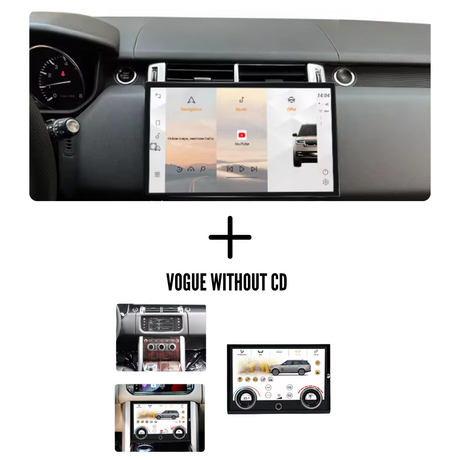 Range Rover | Sport Vogue 13.3inch | 2013-2017 | Android 14 Wireless CarPlay & Android Auto | Car Stereo Head Unit - Pluscenter
