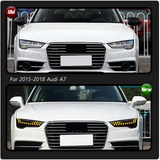 Audi | A7 S7 RS7 | 2011-2018 | Car Headlights LED Rear Tail Lights Sequential Turn Signal | Upgrade - Pluscenter