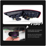 Audi | A3 S3 RS3 | 2013-2019 | Car Lights LED Rear Tail Lights Sequential Turn Signal - Pluscenter