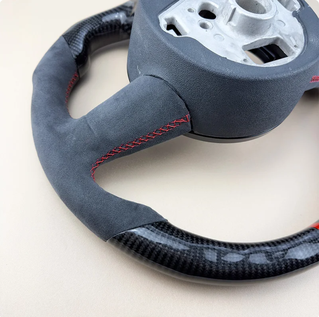 Audi | Carbon Steering Wheel Alcantara | A3 A4 A5 A6 A7 Q3 Q5 Q7 | | Upgrade - Pluscenter