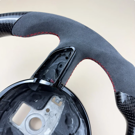 Audi | Carbon Steering Wheel Alcantara | A3 A4 A5 A6 A7 Q3 Q5 Q7 | | Upgrade - Pluscenter