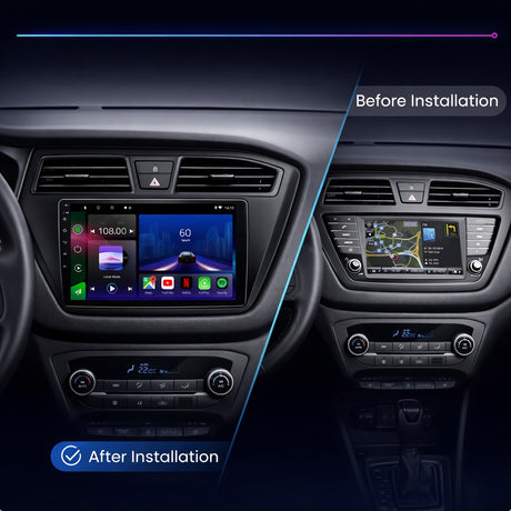 Hyundai i20 2014-2019 Android 14 Car Stereo Head Unit | CarPlay & Android Auto - WeFitAnyCar