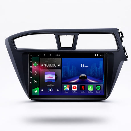 Hyundai i20 2014-2019 Android 14 Car Stereo Head Unit | CarPlay & Android Auto - WeFitAnyCar
