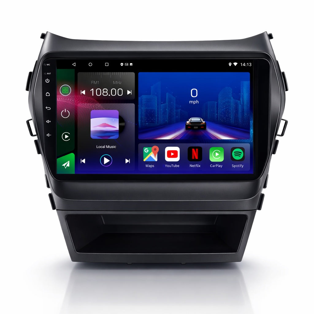 Hyundai Santa Fe 3 2013-2016 Android 14 Car Stereo Head Unit | CarPlay & Android Auto - WeFitAnyCar