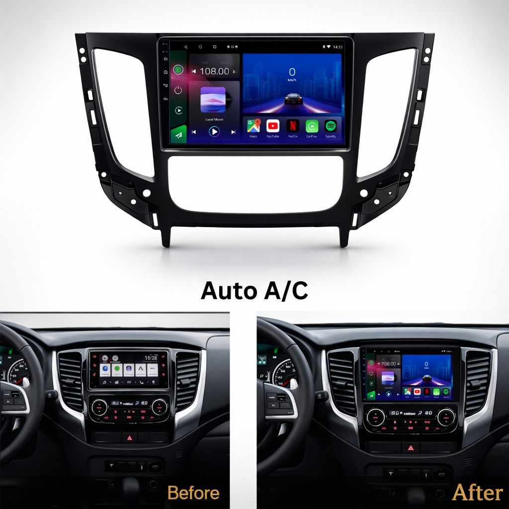 Mitsubishi L200 2015-2021 Android 14 Car Stereo Head Unit | CarPlay & Android Auto - WeFitAnyCar