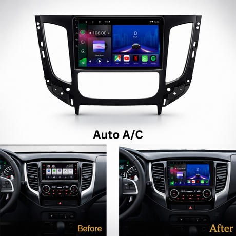 Mitsubishi L200 2015-2021 Android 14 Car Stereo Head Unit | CarPlay & Android Auto - WeFitAnyCar